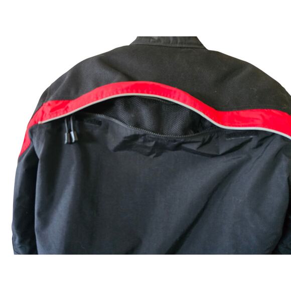 First Gear Motorcycle Hypertex Jacket Removable Lining Zip Up Size M - Picture 3 of 15